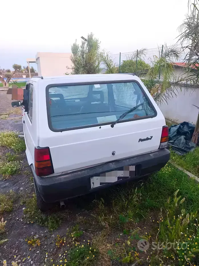 Usata Fiat Panda 1986 Bianco Utilitaria