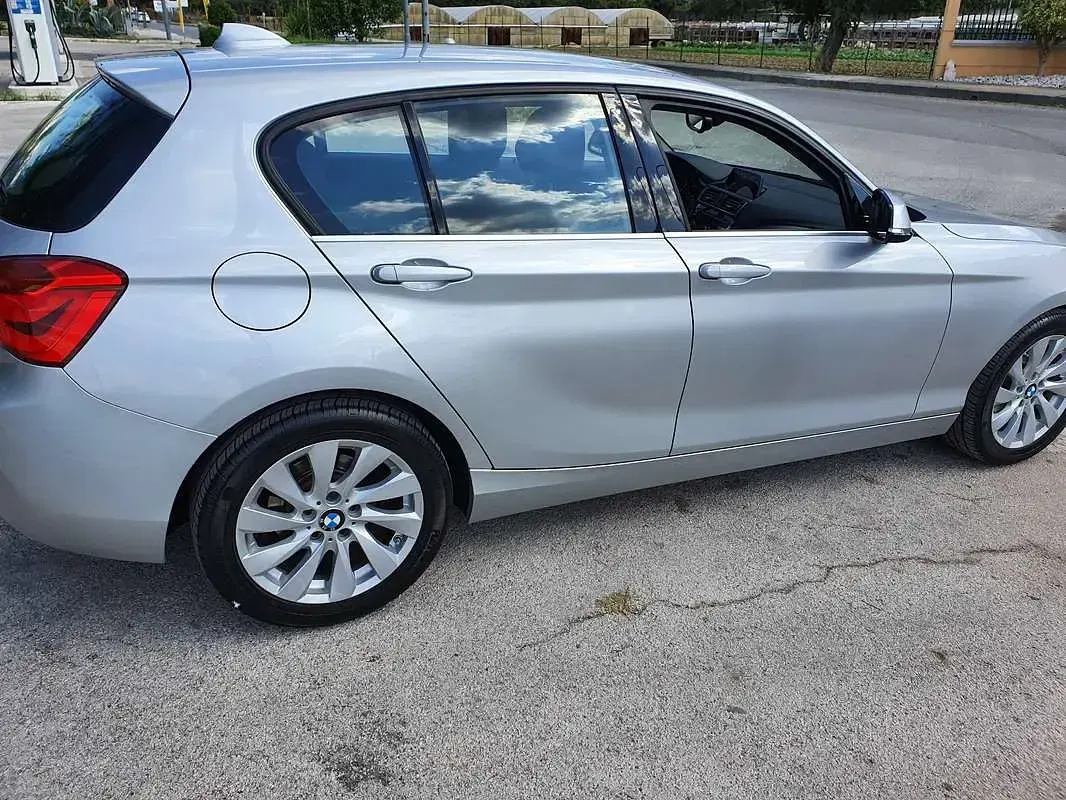 Usata BMW 118 150 CV (110 kW) 2017 Argento Berlina