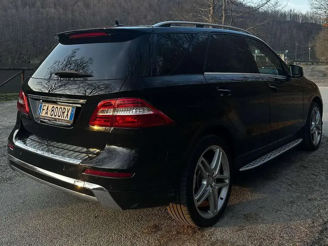 Usata Mercedes ML250 Premium 204 CV (150 kW) 2015 Nero SUV