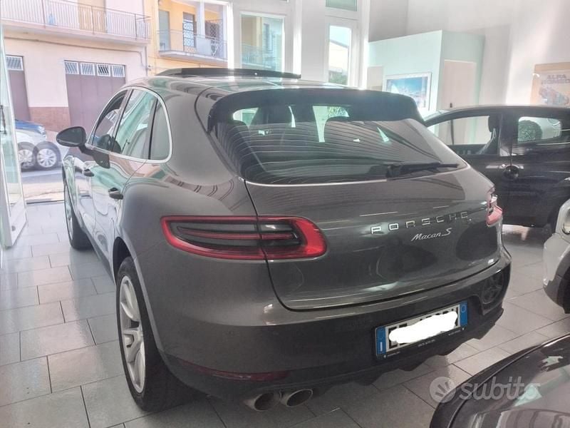 Usata Porsche Macan 250 CV (183 kW) 2015 Grigio SUV