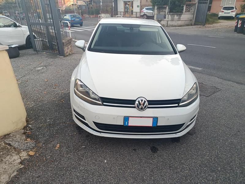 Usata VW Golf VII Highline 140 CV (102 kW) 2013 Bianco Berlina