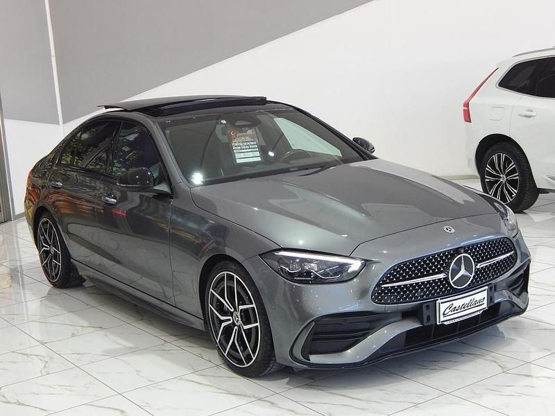 Usata Mercedes C300e Premium Plus 265 CV (194 kW) 2023 Grigio Berlina