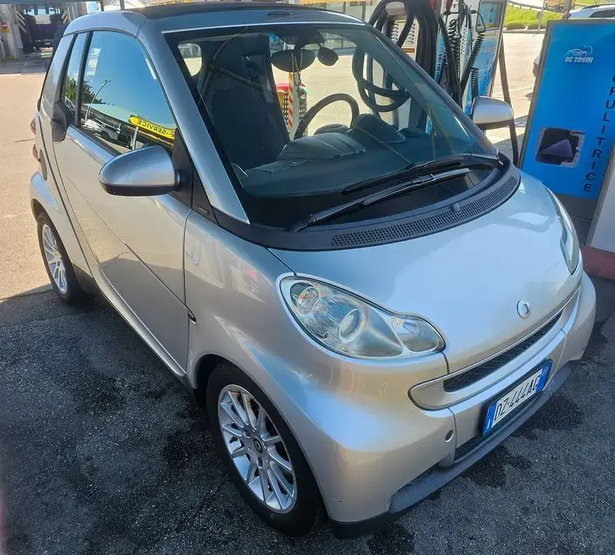 Usata Smart ForTwo Cabrio Passion 84 CV (61 kW) 2009 Argento Cabrio