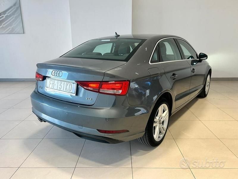 Usata Audi A3 116 CV (85 kW) 2017 Grigio Berlina