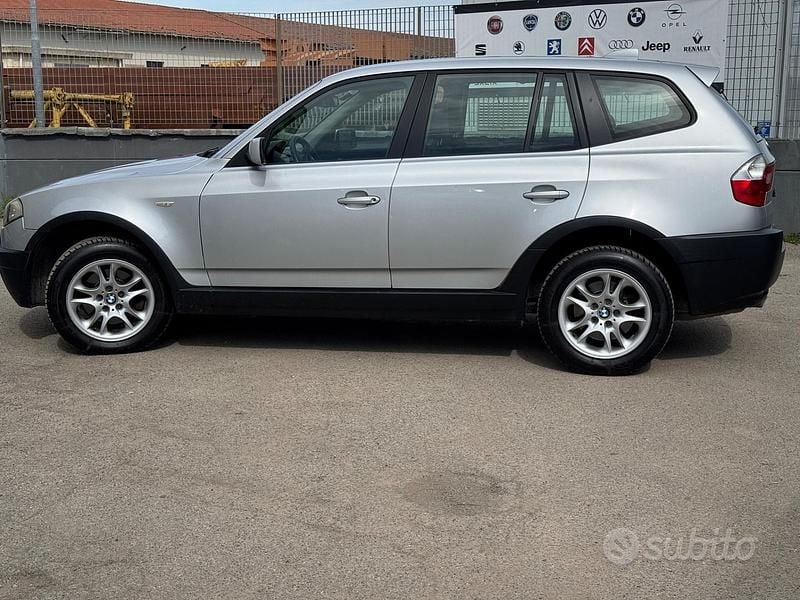 Usata BMW X3 Efficient Dynamics 176 CV (129 kW) 2007 Grigio SUV