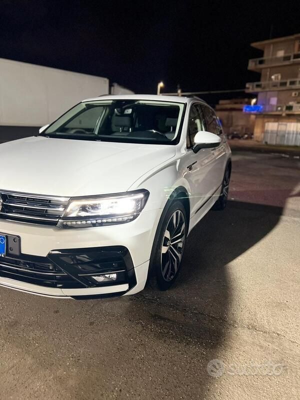 Usata VW Tiguan 150 CV (110 kW) 2019 Bianco SUV