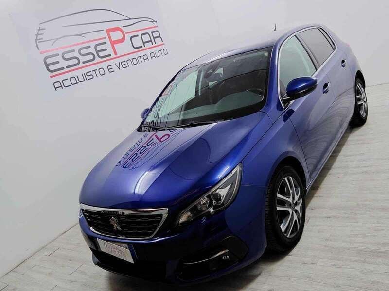 Usata Peugeot 308 Allure 120 CV (88 kW) 2017 Blu Berlina