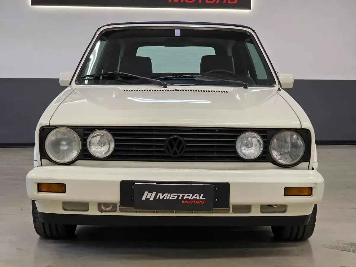 Usata VW Golf Cabriolet 110 CV (80 kW) 1990 Bianco Cabrio