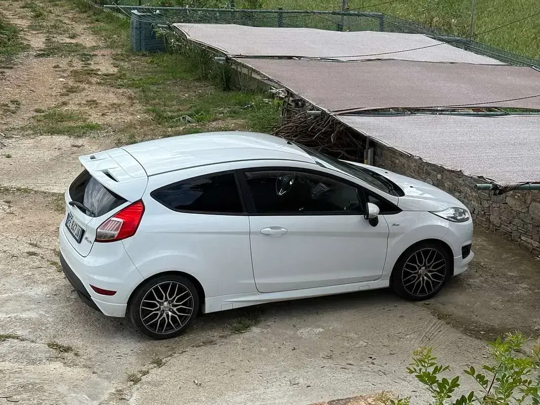 Usata Ford Fiesta 101 CV (74 kW) 2017 Bianco Utilitaria