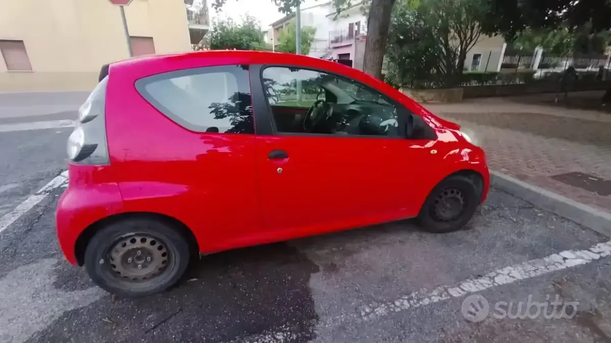Usata Citroën C1 68 CV (50 kW) 2007 Rosso Utilitaria