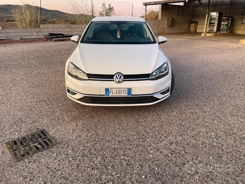 Usata VW Golf VII 150 CV (110 kW) 2017 Bianco Berlina