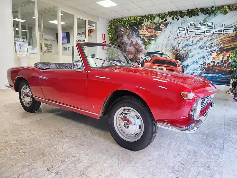 Usata Fiat 1200 S 1960 Rosso Cabrio