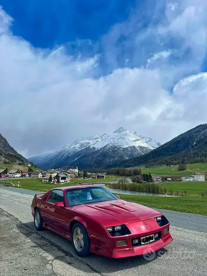 Usata Chevrolet Camaro 211 CV (155 kW) 1991 Rosso Coupé