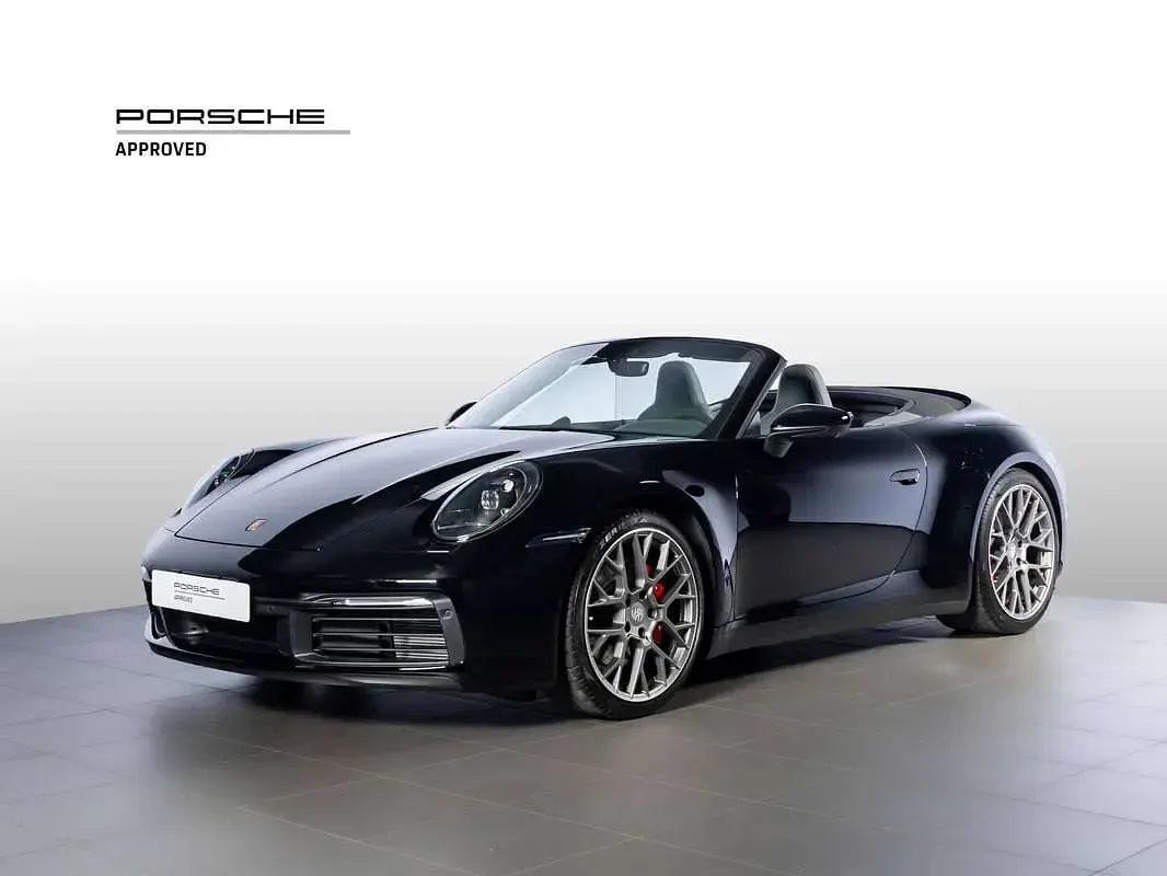 Usata Porsche 992 450 CV (330 kW) 2022 Nero Cabrio
