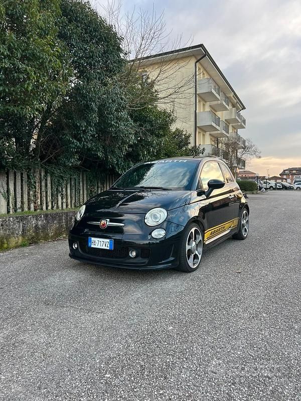 Usata Fiat 500 Abarth 2009 Nero Cabrio