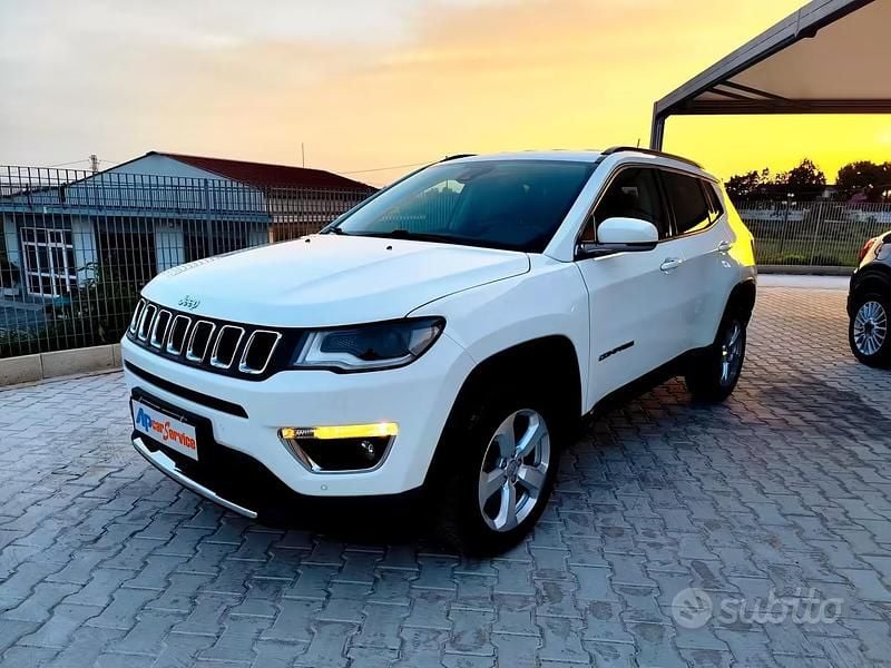 Usata Jeep Compass Limited 140 CV (102 kW) 2017 Bianco SUV