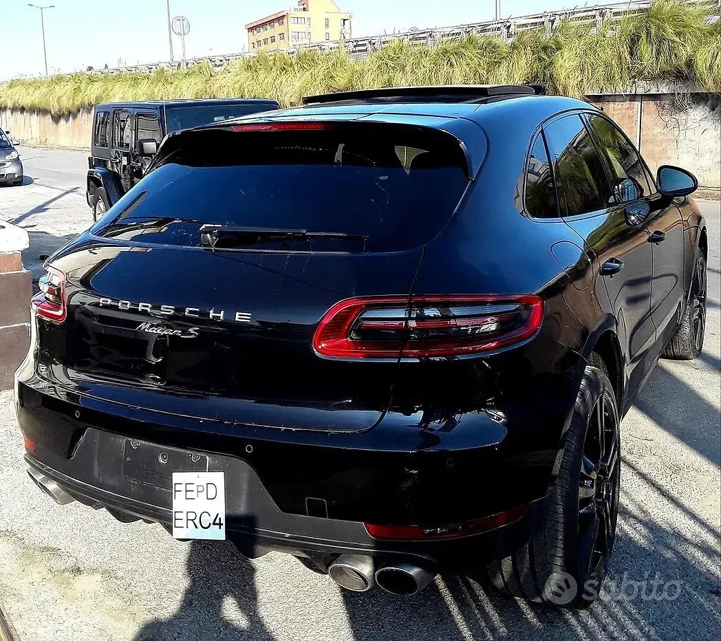 Usata Porsche Macan S 250 CV (183 kW) 2016 Nero SUV