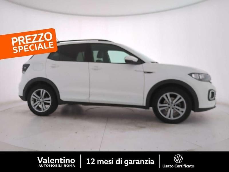 Usata VW T-Cross R-line 110 CV (80 kW) 2022 Bianco SUV