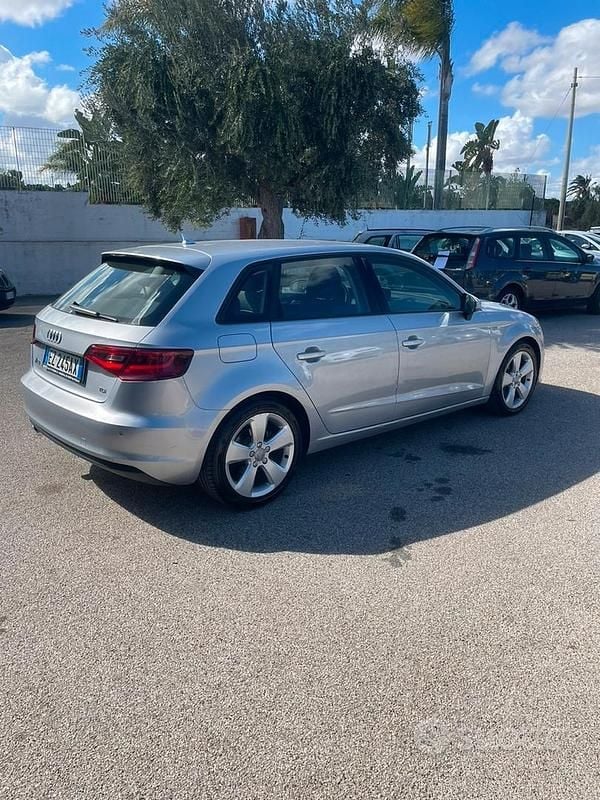 Usata Audi A3 S-Line 184 CV (135 kW) 2015 Grigio Berlina