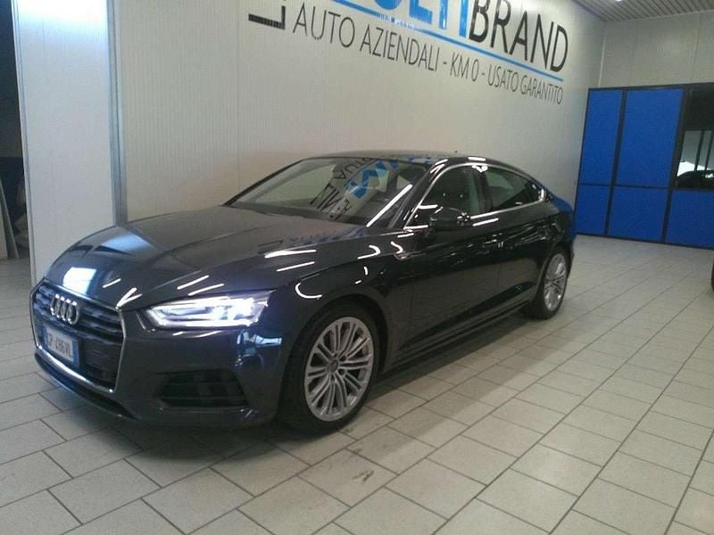 Usata Audi A5 245 CV (180 kW) 2019 Grigio Coupé