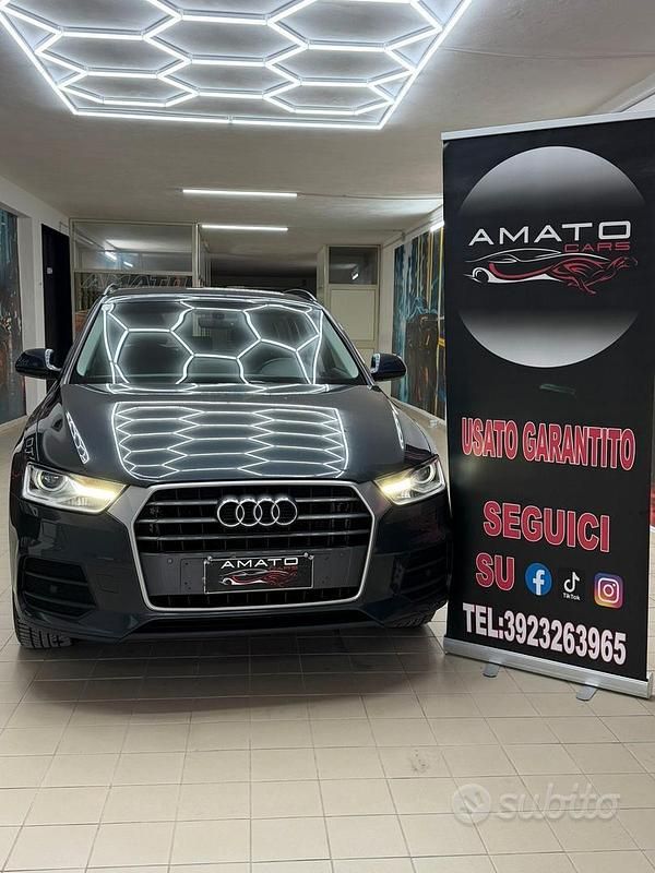 Usata Audi Q3 150 CV (110 kW) 2018 Blu SUV