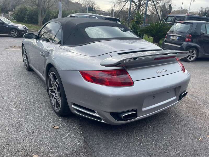 Usata Porsche 997 480 CV (353 kW) 2007 Argento Cabrio