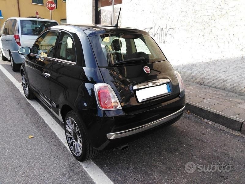 Usata Fiat 500 Lounge 2015 Nero