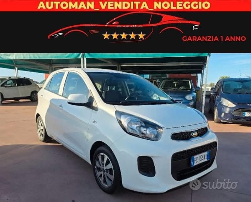 Usata Kia Picanto Active 67 CV (49 kW) 2017 Bianco Utilitaria