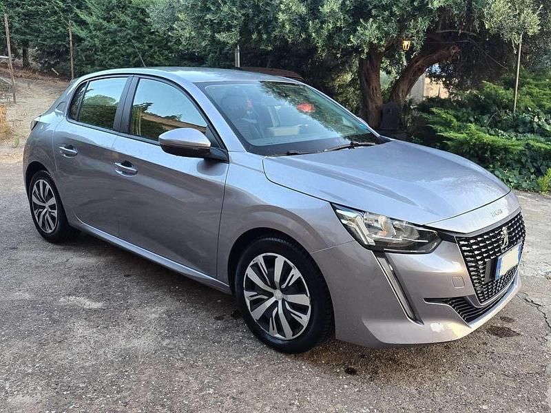 Usata Peugeot 208 Allure 101 CV (74 kW) 2020 Grigio Utilitaria