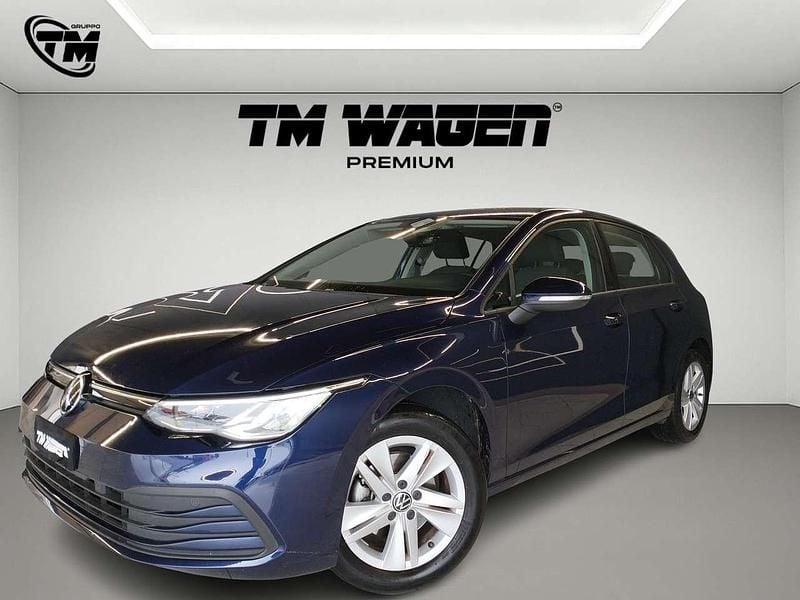Usata VW Golf VIII Life 110 CV (80 kW) 2021 Blu/azzurro Berlina