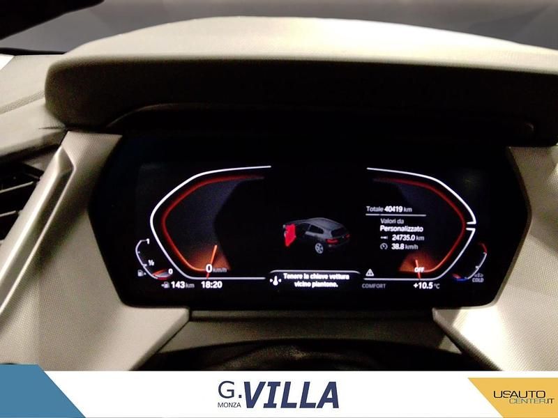 Usata BMW 116 Advantage 109 CV (80 kW) 2023 Nero Utilitaria