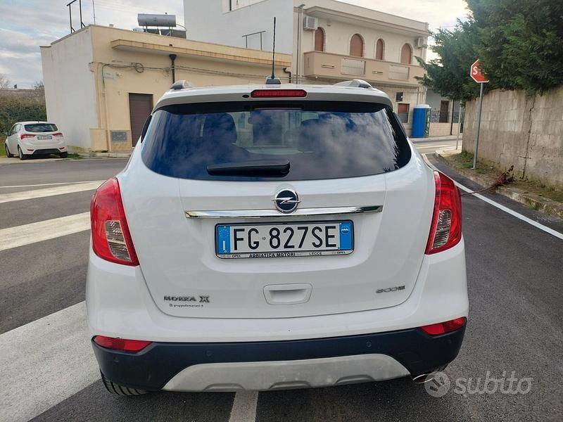 Usata Opel Mokka X 140 CV (102 kW) 2017 Bianco SUV