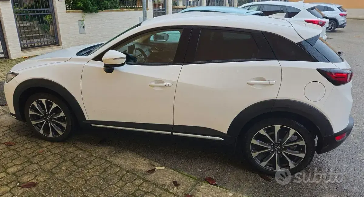 Usata Mazda CX-3 Exceed 121 CV (88 kW) 2019 Bianco SUV