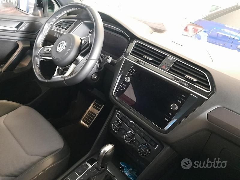 Usata VW Tiguan R-line 150 CV (110 kW) 2019 Bianco SUV