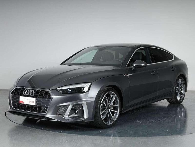 Grigio daytona perlato Usata 2024 Audi A5 Sportback S-Line Due volumi | 46.900 € (Cara) - Immagine 1/4
