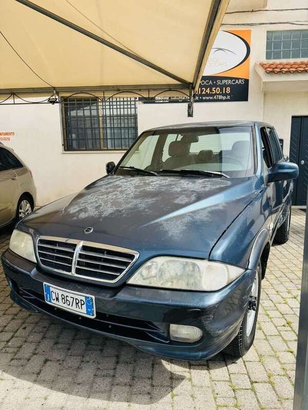 Blu/azzurro Usata 2005 Ssangyong Musso Pick-up | 3500 € - Immagine 1/4