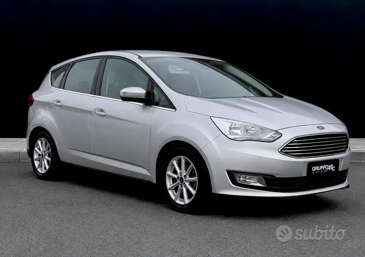 Usata Ford C-MAX Titanium S 120 CV (88 kW) 2016 Grigio Monovolume
