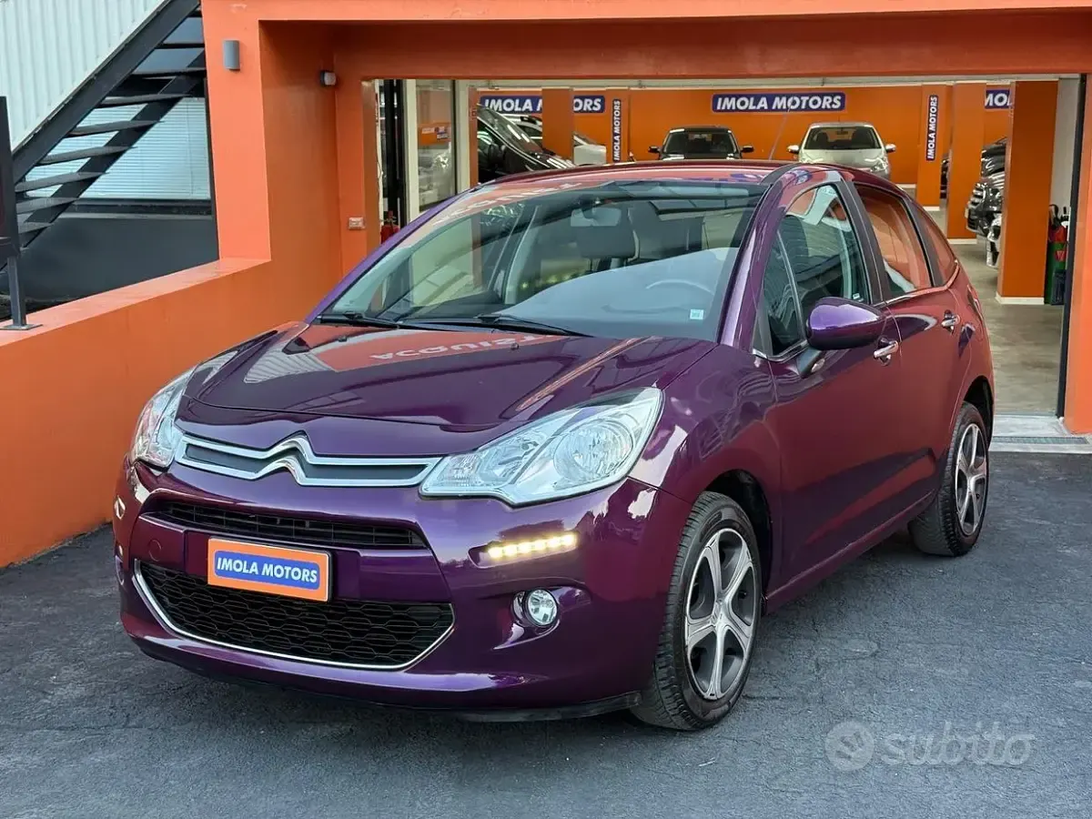 Usata Citroën C3 Exclusive 82 CV (60 kW) 2016 Viola Berlina