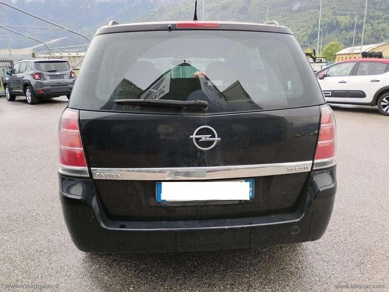 Gebraucht Opel Zafira 120 PS (88 kW) 2007 Schwarz Van / Kleinbus