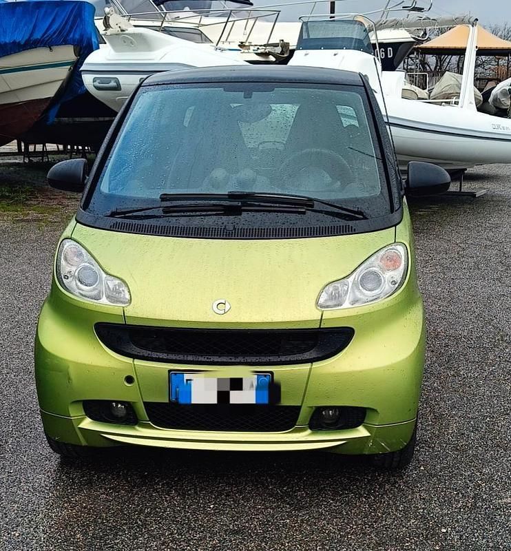 Usata Smart ForTwo Cabrio Pulse 70 CV (51 kW) 2012 Nero Cabrio