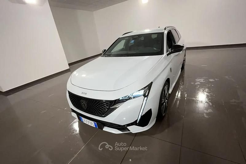 Bianco okenite metalliz Usata 2025 Peugeot 308 SW GTi Station wagon | 22.490 € - Immagine 1/4