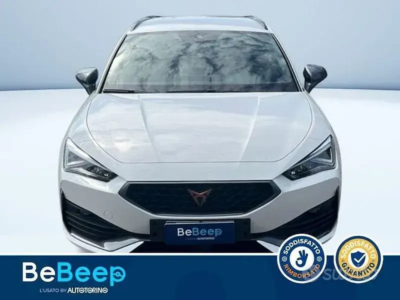 Usata Cupra Leon 150 CV (110 kW) 2024 Bianco pastello Station wagon