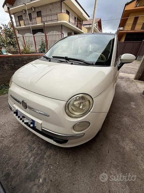 Usata Fiat 500 2008 Bianco Utilitaria