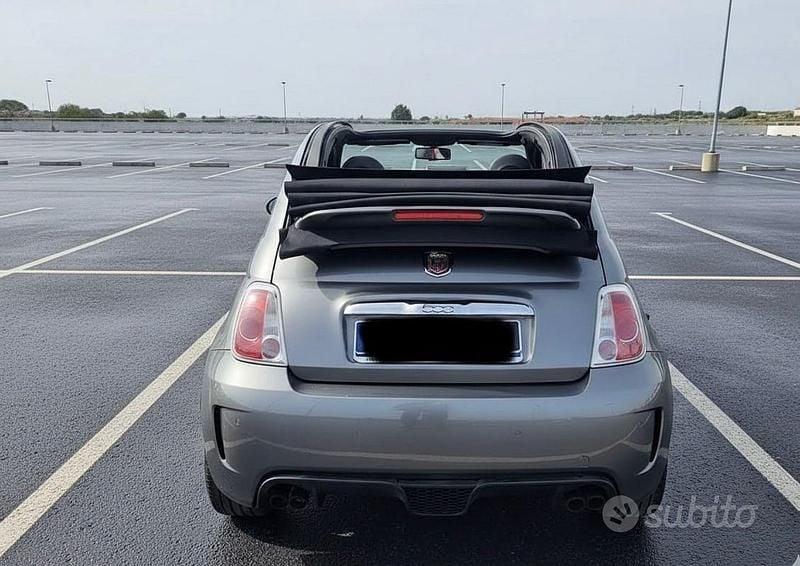 Begagnad Fiat 500 Abarth 135 HK (99 kW) 2011 Grå Cab