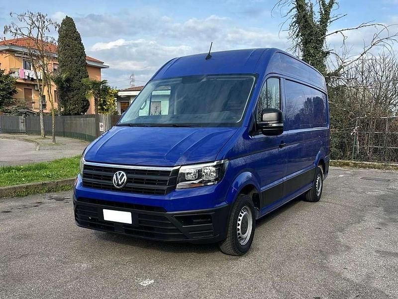 Usata VW Crafter 140 CV (102 kW) 2018 Blu/azzurro Furgone