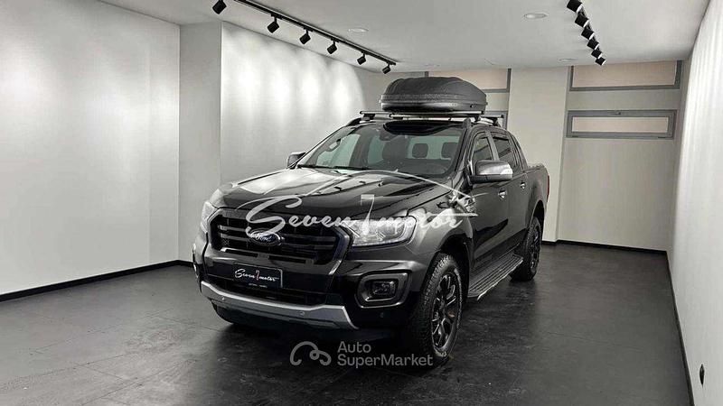 Usata Ford Ranger 213 CV (156 kW) 2022 Nero Pick-up