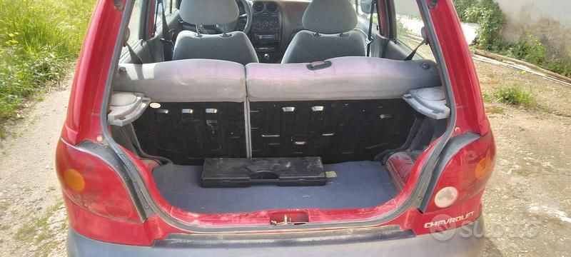 Usata Chevrolet Matiz 2005 Rosso Utilitaria