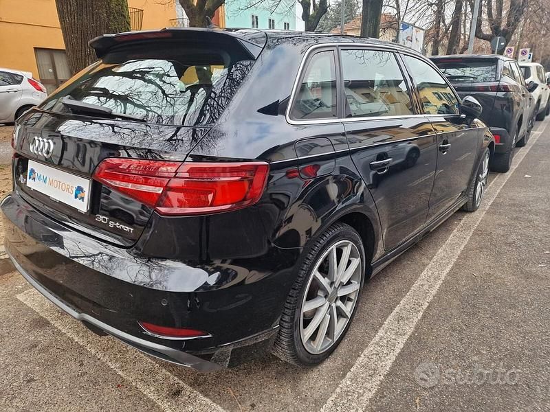 Usata Audi A3 Admired 131 CV (96 kW) 2019 Nero Berlina