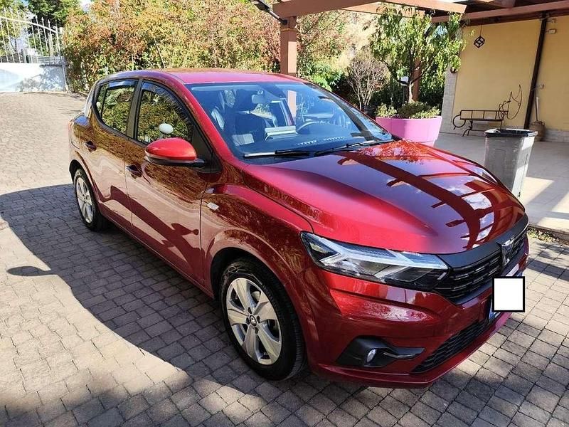 Usata Dacia Sandero Comfort 91 CV (66 kW) 2022 Rosso Berlina