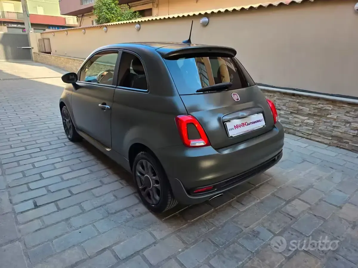 Begagnad Fiat 500 S 69 HK (50 kW) 2018 Grå Halvkombi